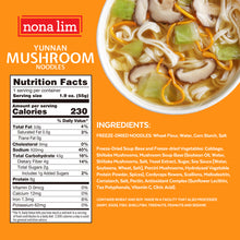 Yunnan Mushroom Instant Noodle Bowl (6 Pack)